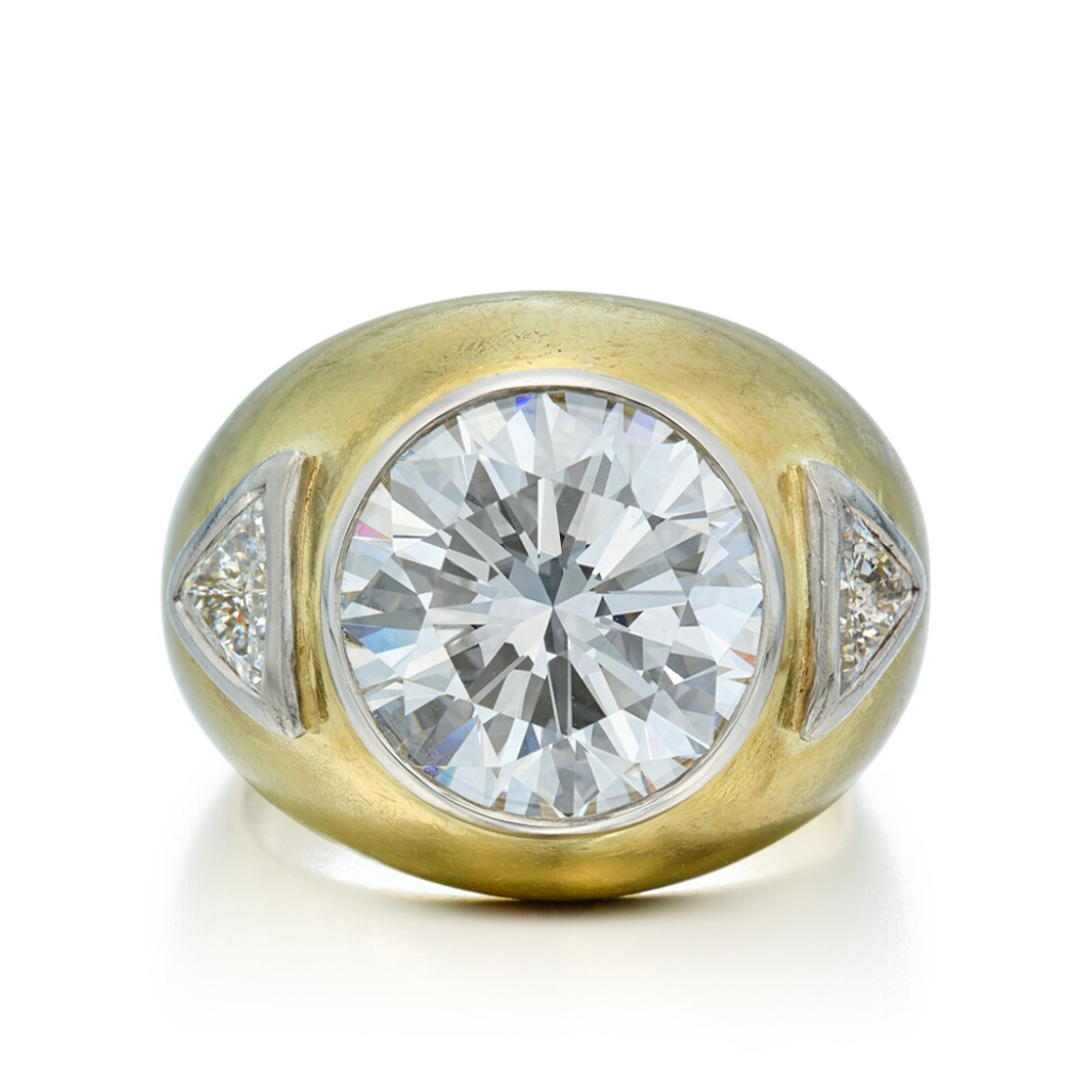 6ct diamond oval ring